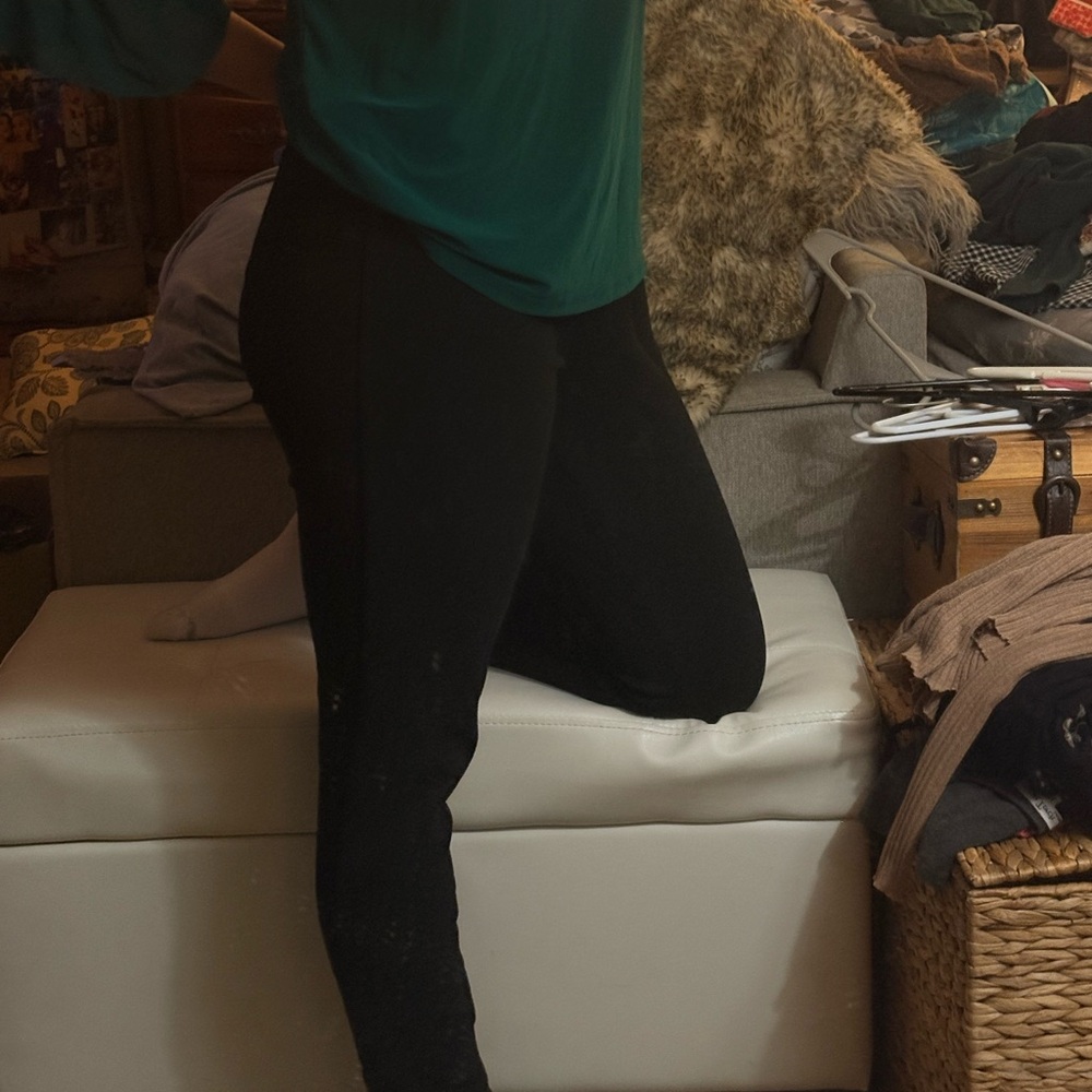 SHEIN Black Leggings